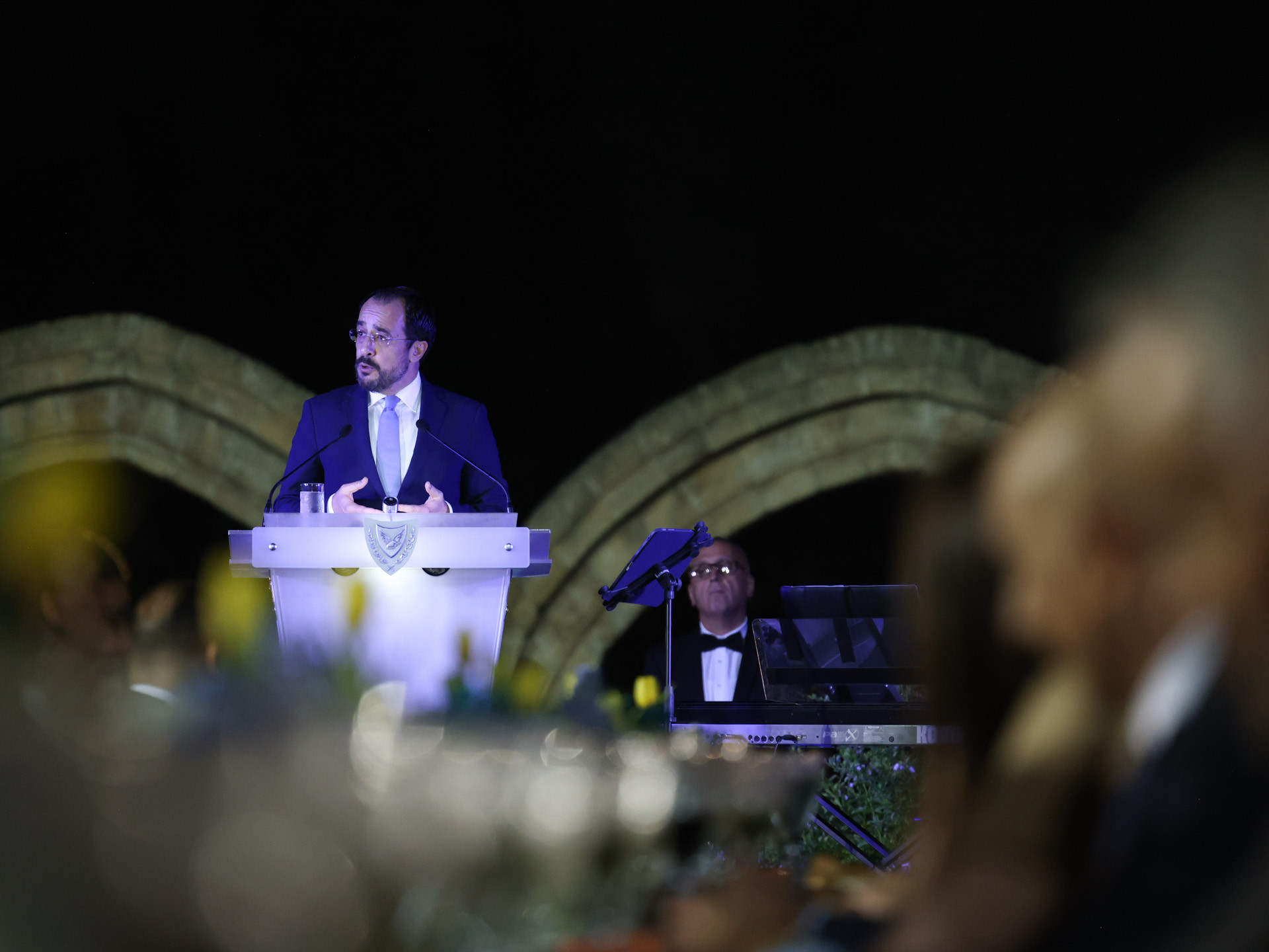 Προεδρικό Δείπνο με την ευκαιρία του Συνεδρίου «Ναυτιλιακή Κύπρος 2023» παρέθεσε ο Πρόεδρος Χριστοδουλίδης