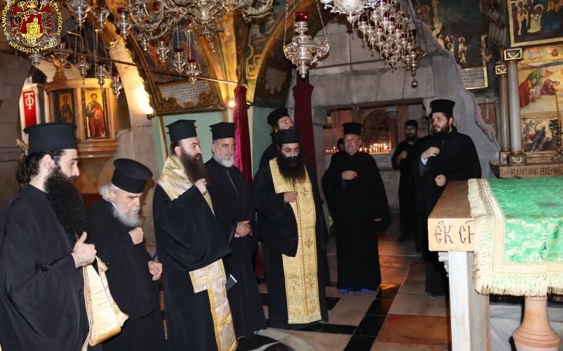 Προσευχή υπέρ ειρήνης του σύμπαντος στους Αγίους Τόπους