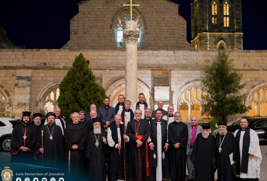 Συλλογική έκκληση απευθύνουν οι προκαθήμενοι των Χριστιανικών Εκκλησιών στους Αγίους Τόπους