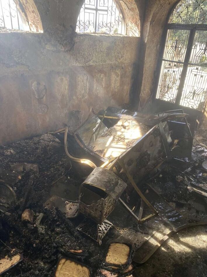 Συμφορά στην Αστυπάλαια - Κάηκε η εκκλησία της Παναγίας και υπέστη ζημιές η Ιερά Εικόνα της
