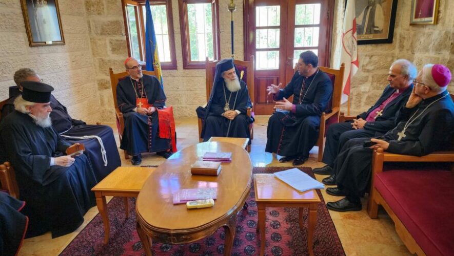Την αλληλεγγύη τους για τους αμάχους εκφράζουν οι Πατριάρχες & οι προϊστάμενοι των Εκκλησιών στα Ιεροσόλυμα
