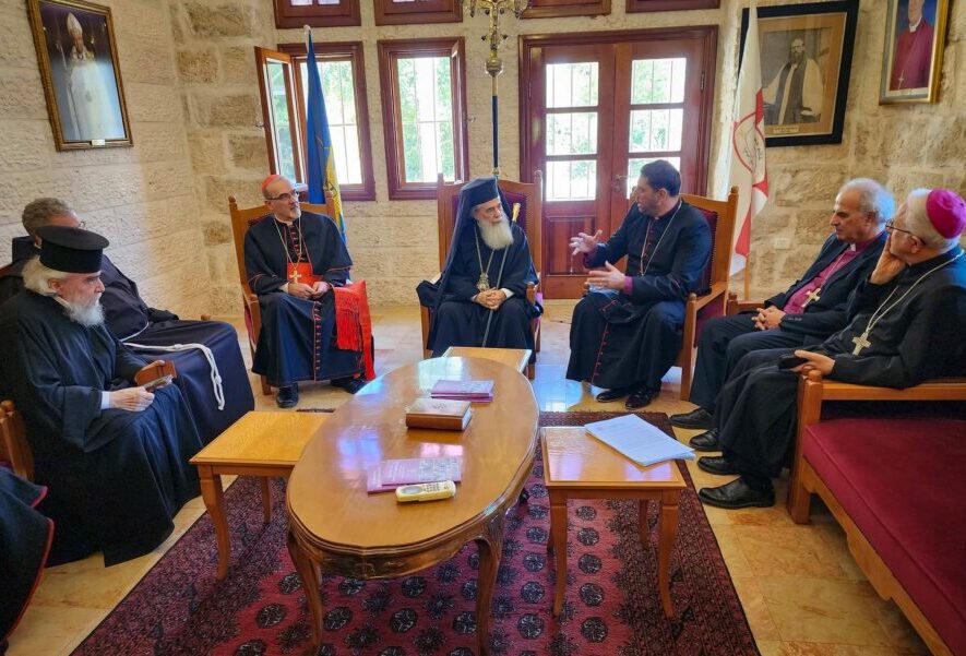 Την αλληλεγγύη τους για τους αμάχους εκφράζουν οι Πατριάρχες & οι προϊστάμενοι των Εκκλησιών στα Ιεροσόλυμα