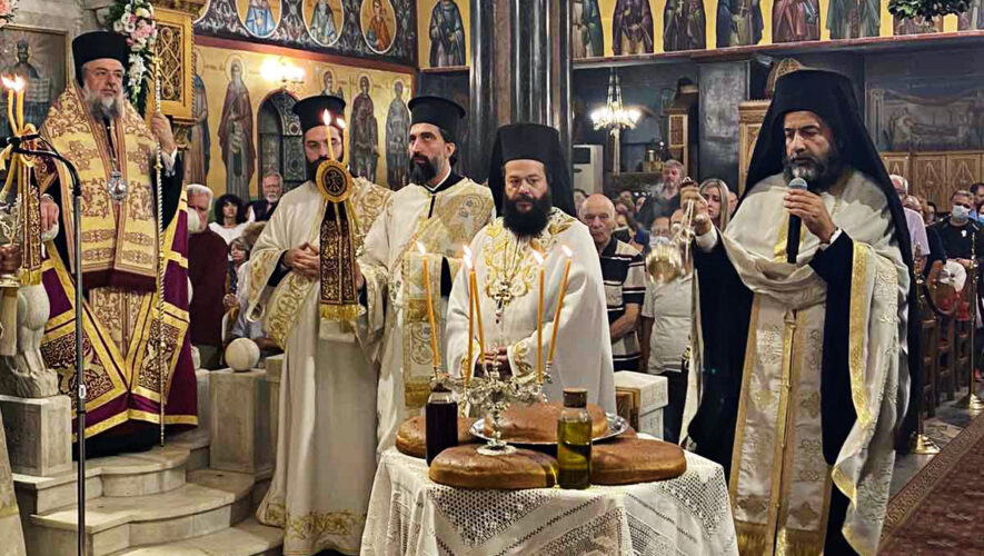 Υποδοχή Τιμίου Ξύλου στη Νέα Φιλαδέλφεια
