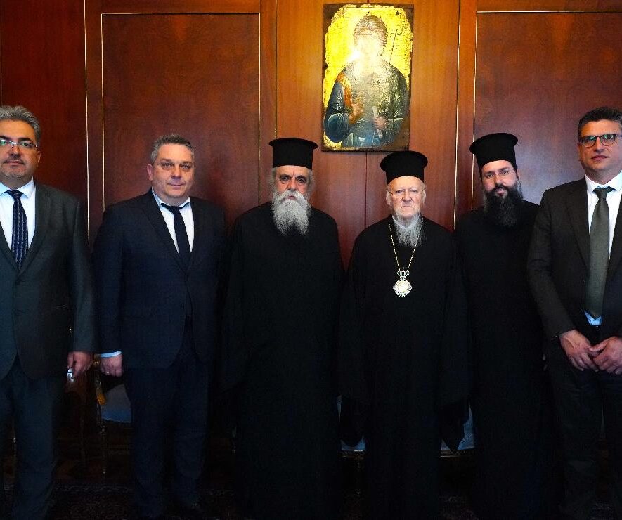 Ευχαριστήρια επιστολή του Οικουμενικού Πατριάρχη κ.κ. Βαρθολομαίου προς τον Μητροπολίτη Ηλείας