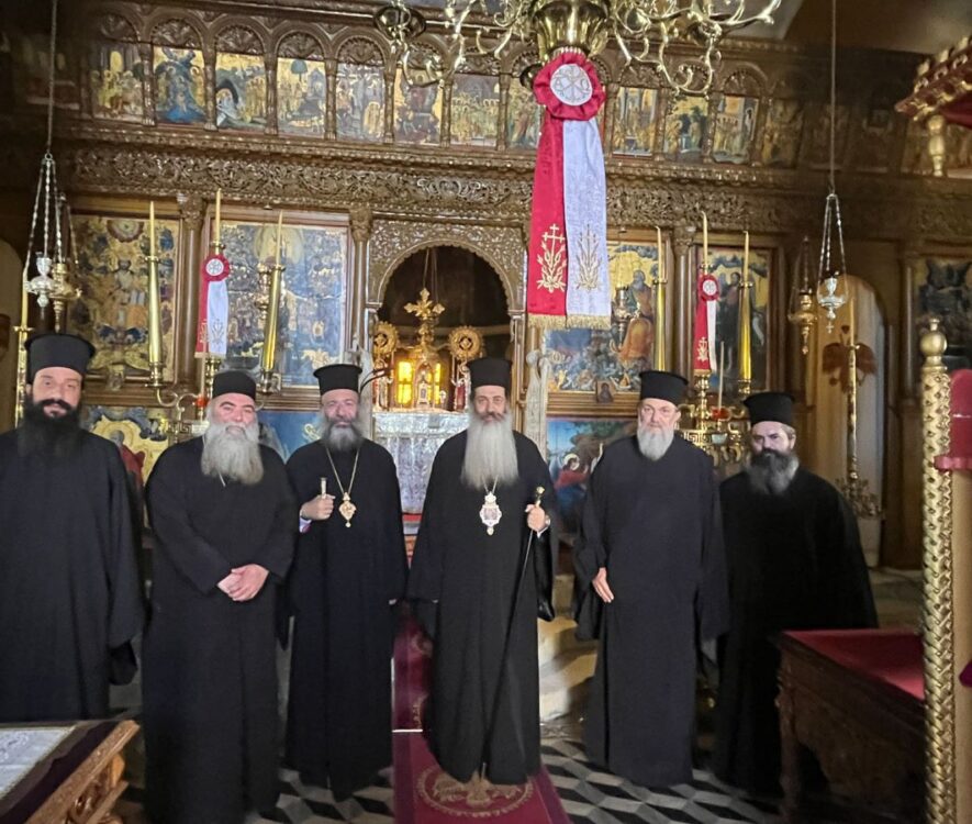 Επίσκεψη στην Ιερά Μητρόπολη Ρεθύμνης πραγματοποιεί ο Φθιώτιδος Συμεών