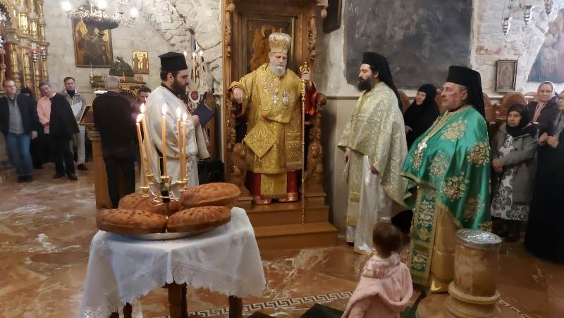 Η Σύναξη των Αγίων Αρχαγγέλων στους Αγίους Τόπους