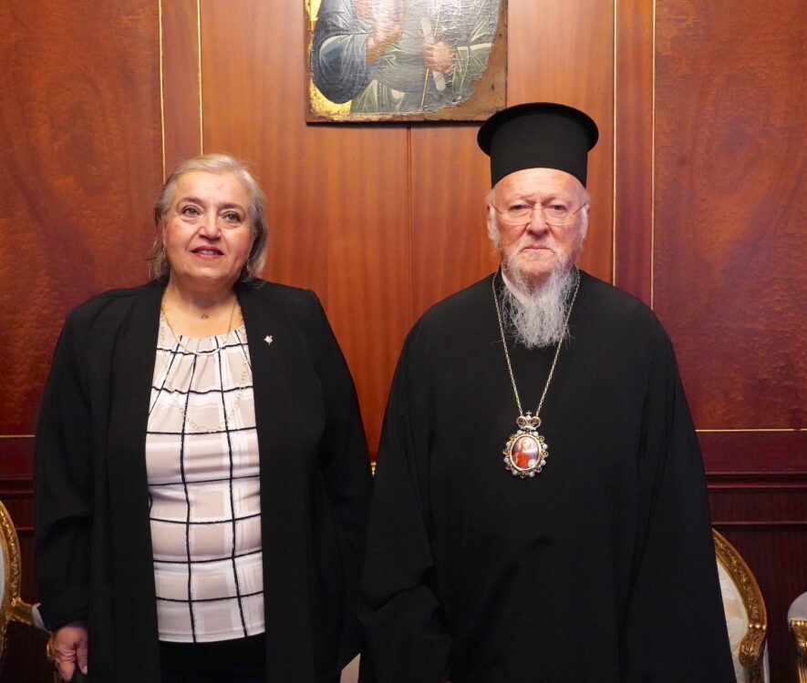 Η Υφυπουργός Eξωτερικών της Ελλάδος στο Οικουμενικό Πατριαρχείο