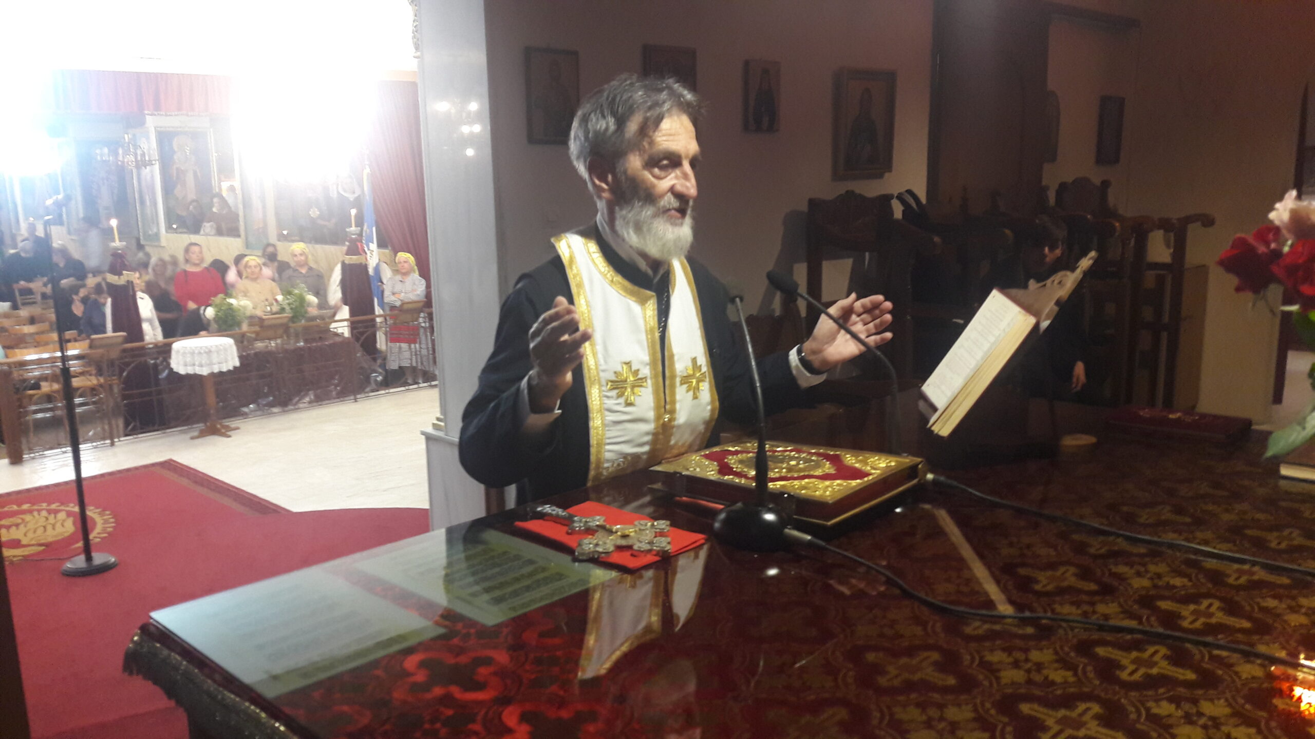Η ενορία του Αγίου Βασιλείου Δήμου Αγίου Δημητρίου τίμησε τον συμπροστάτη της Άγιο Νεκτάριο 