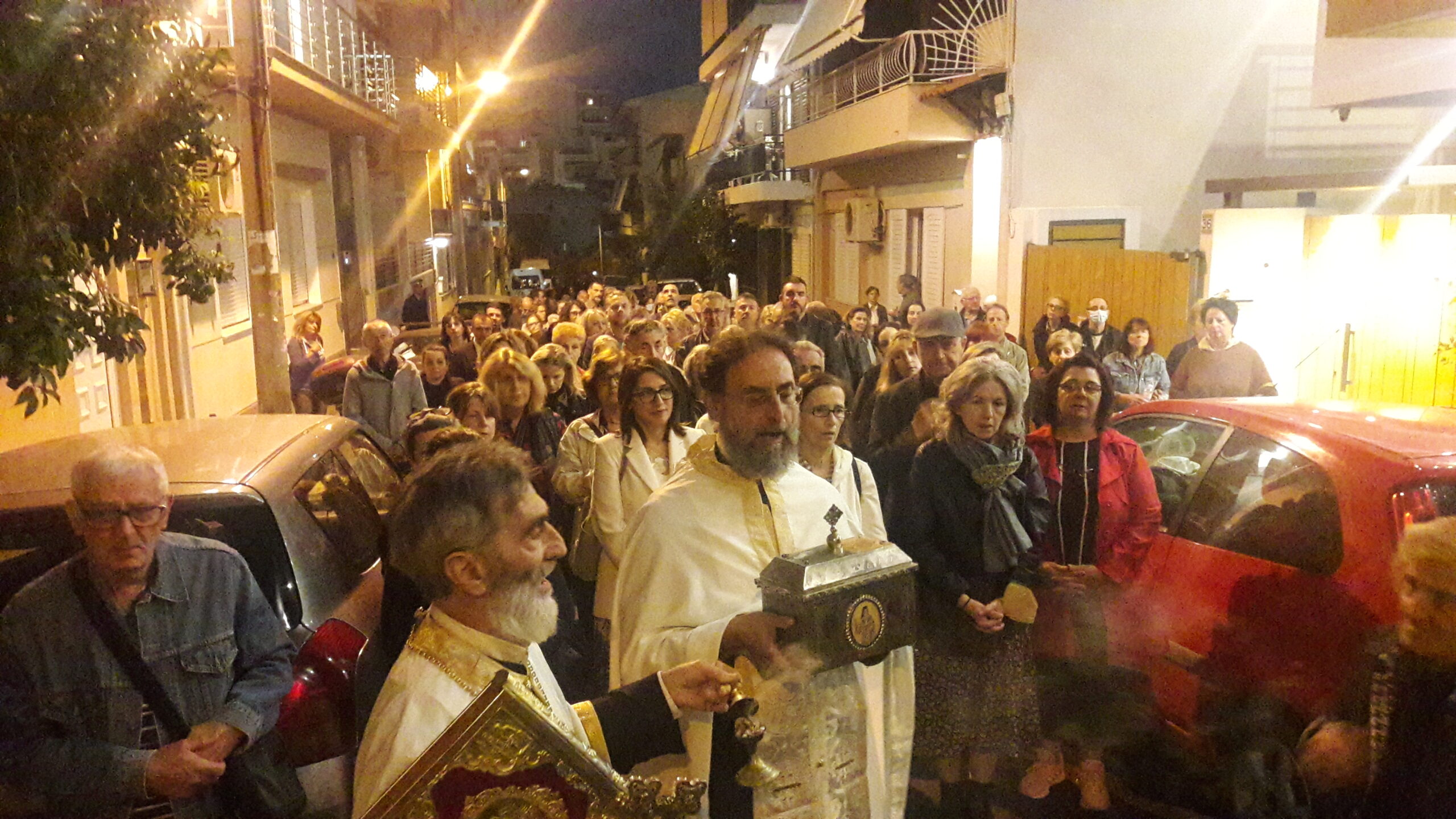Η ενορία του Αγίου Βασιλείου Δήμου Αγίου Δημητρίου τίμησε τον συμπροστάτη της Άγιο Νεκτάριο 