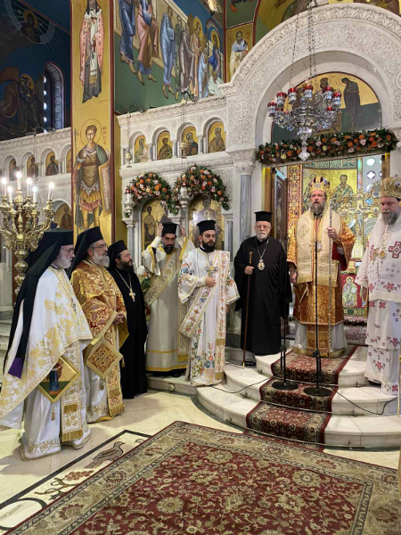 Η εορτή των Αγίων Αναργύρων στον Μητροπολιτικό Ιερό Ναό της Νέας Ιωνίας Αττικής