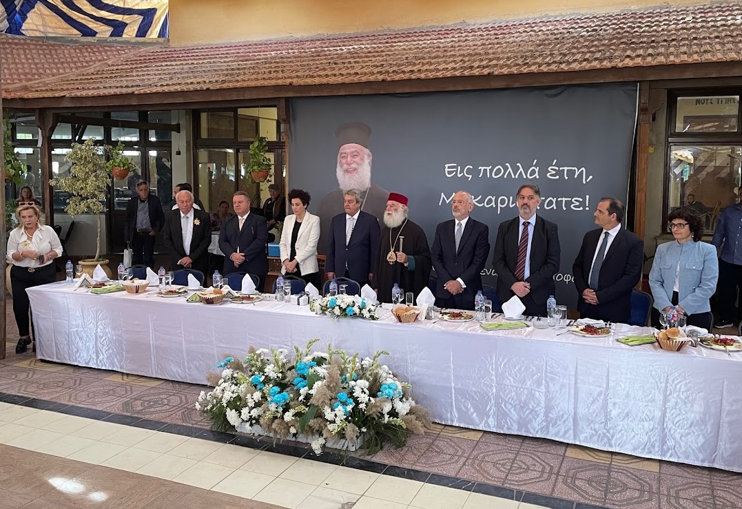 Λαμπρό συλλείτουργο για την εορτή της Αγίας Αικατερίνης & για τα 69α Γενέθλια του Πατριάρχη κ.κ. Θεοδώρου