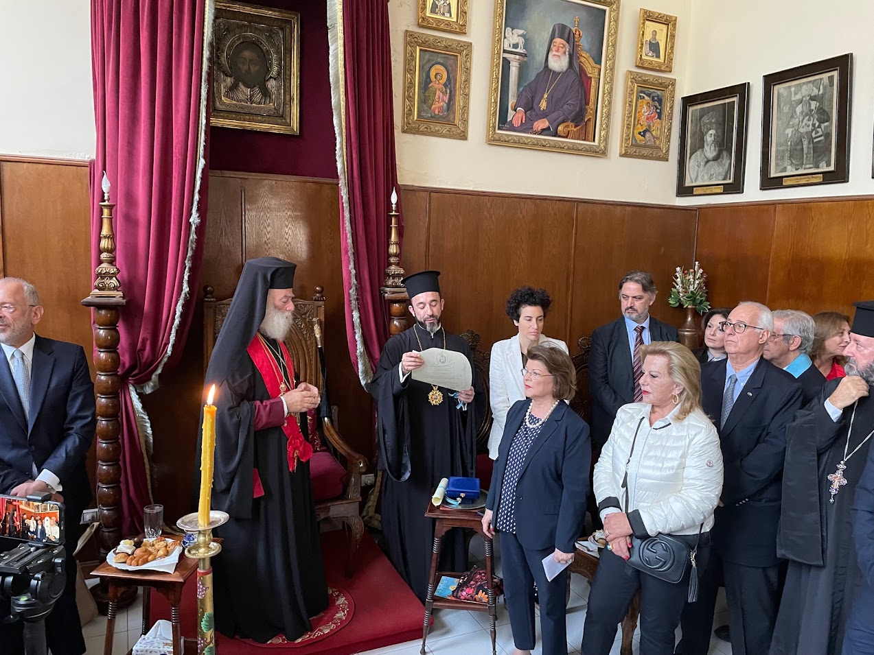 Λαμπρό συλλείτουργο για την εορτή της Αγίας Αικατερίνης & για τα 69α Γενέθλια του Πατριάρχη κ.κ. Θεοδώρου