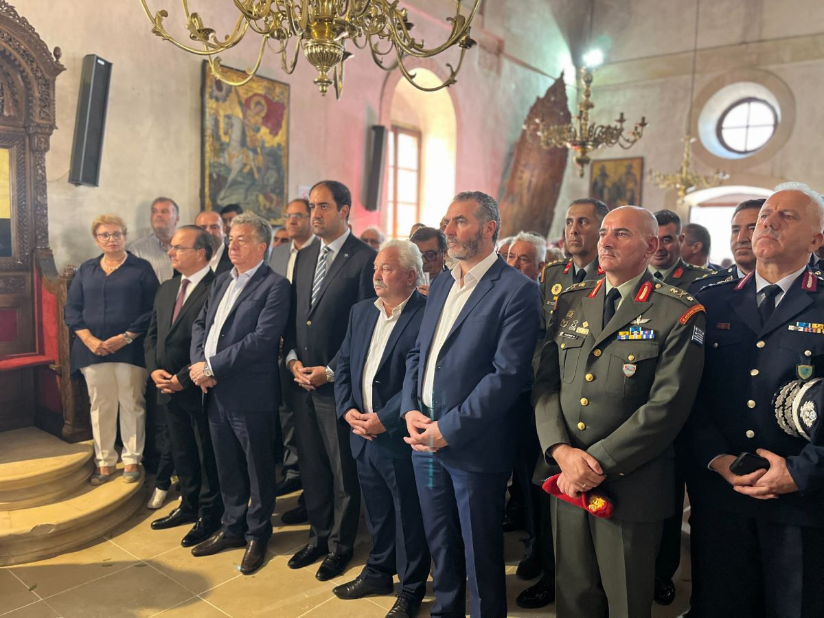 Λαμπρός ο εορτασμός για τη συμπλήρωση 157 ετών από την Αρκαδική Εθελοθυσία στη Μητρόπολη Ρεθύμνης