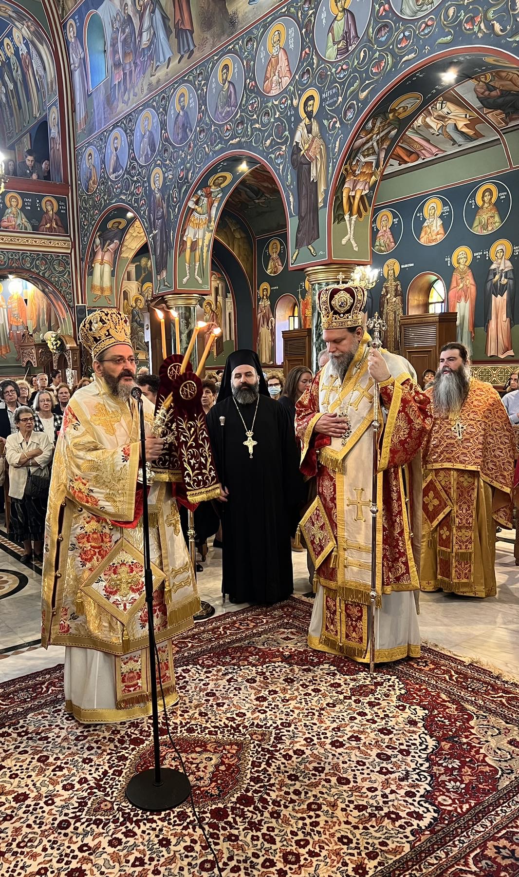 Λαμπρός ο εορτασμός του Πολιούχου της Ι.Μ. Νέας Ιωνίας Αγίου Γεωργίου του Νεαπολίτου 