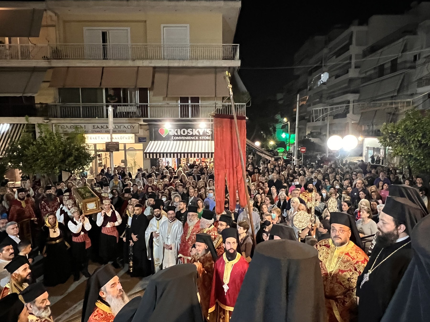 Λαμπρός ο εορτασμός του Πολιούχου της Ι.Μ. Νέας Ιωνίας, Λαμπρός ο εορτασμός του Πολιούχου της Ι.Μ. Νέας Ιωνίας Αγίου Γεωργίου του Νεαπολίτου (1)