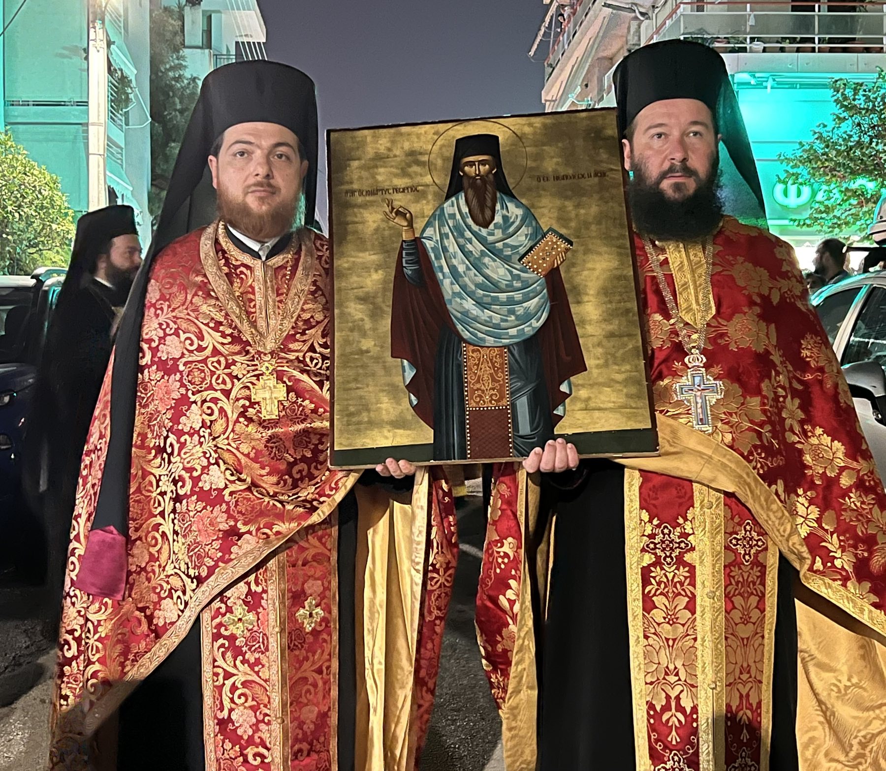 Λαμπρός ο εορτασμός του Πολιούχου της Ι.Μ. Νέας Ιωνίας, Λαμπρός ο εορτασμός του Πολιούχου της Ι.Μ. Νέας Ιωνίας Αγίου Γεωργίου του Νεαπολίτου (1)