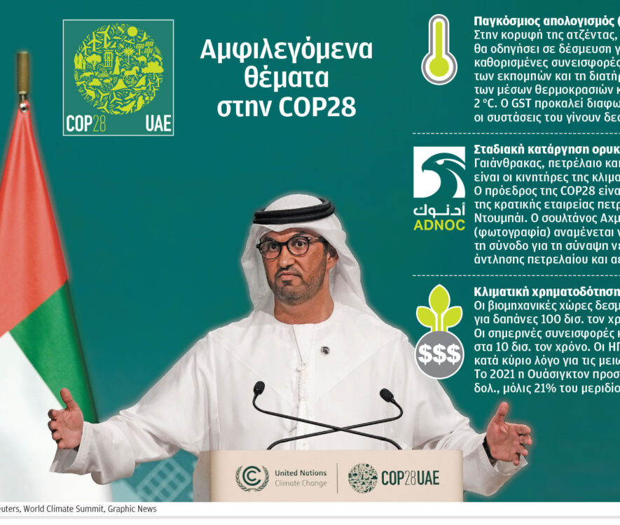 COP28: Συμφώνησαν σε επείγουσα δράση