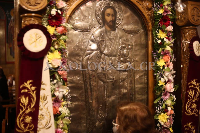 Ευρίπου Χρυσόστομος: «Ζώντας μέσα στην Εκκλησία ζούμε την ελευθερία» - Λαμπρός Εσπερινός του Αγίου Ελευθερίου στο Γκύζη (Εικόνες)