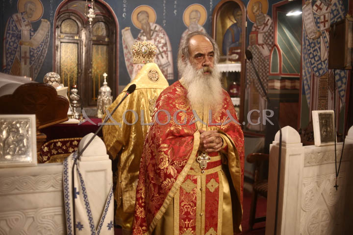 Ιερά Αγρυπνία για την εορτή του Αγίου Βασιλείου και το νέο έτος 2024 στο Γηροκομείο Αθηνών (Φωτορεπορτάζ)