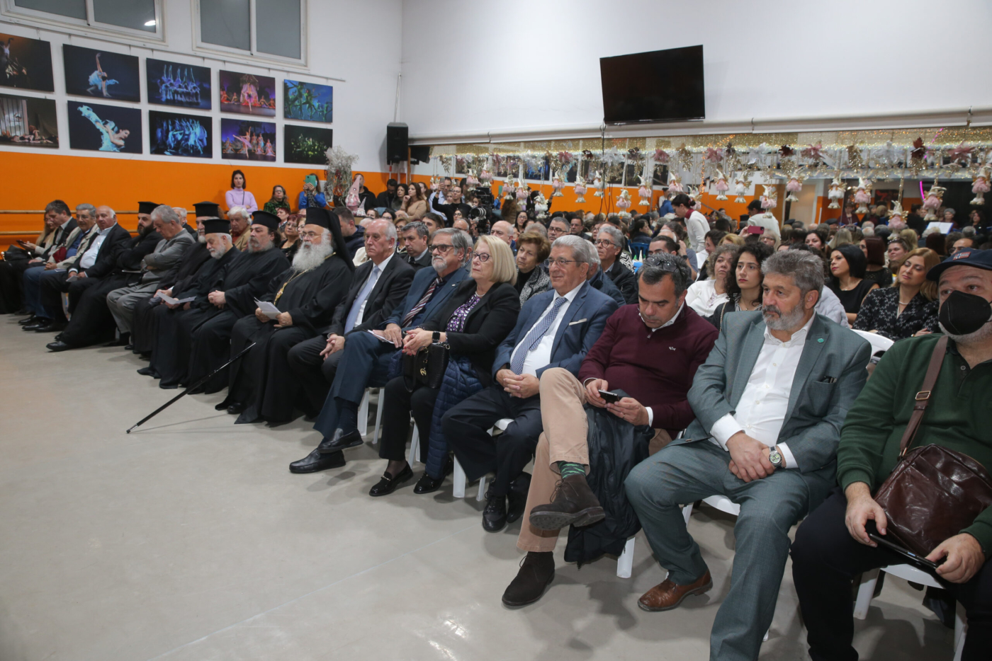Αγιασμό στα Αποκαλυπτήρια του Γλυπτού «Ο Σκεπτόμενος Πρόσφυγας» τέλεσε ο Αρχιεπίσκοπος Κύπρου Γεώργιος 