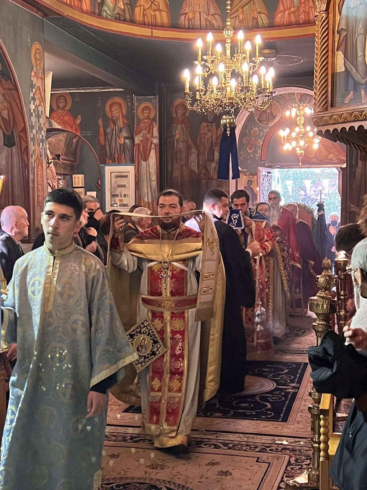 Η εορτή του Αγίου Ελευθερίου Επισκόπου Ιλλυρικού στη Μητρόπολη Νέας Ιωνίας