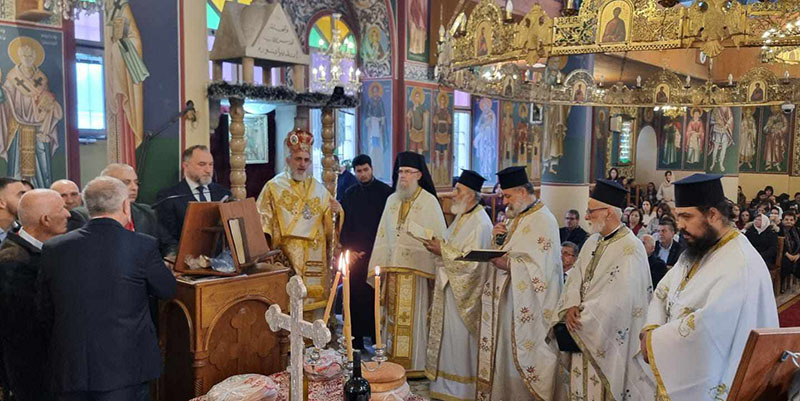 Η εορτή των Προπατόρων Αγίων Ιωακείμ & Άννης στους Αγίους Τόπους