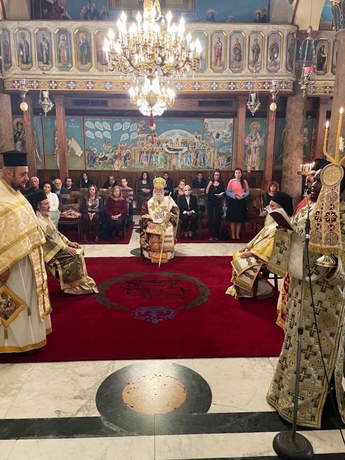 Η μνήμη του Οσίου Σάββα του Ηγιασμένου στην Πόλη της Αλεξανδρείας