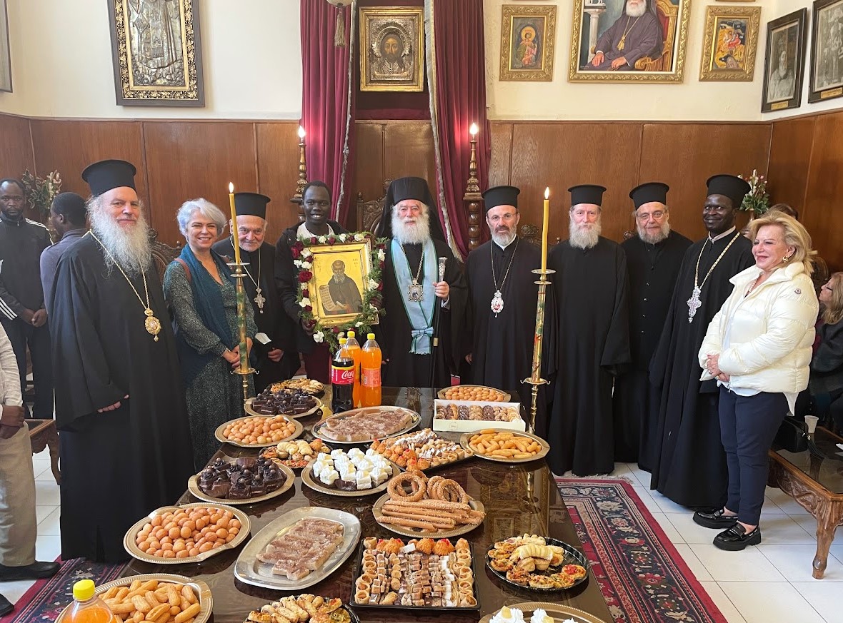 Η μνήμη του Οσίου Σάββα του Ηγιασμένου στην Πόλη της Αλεξανδρείας