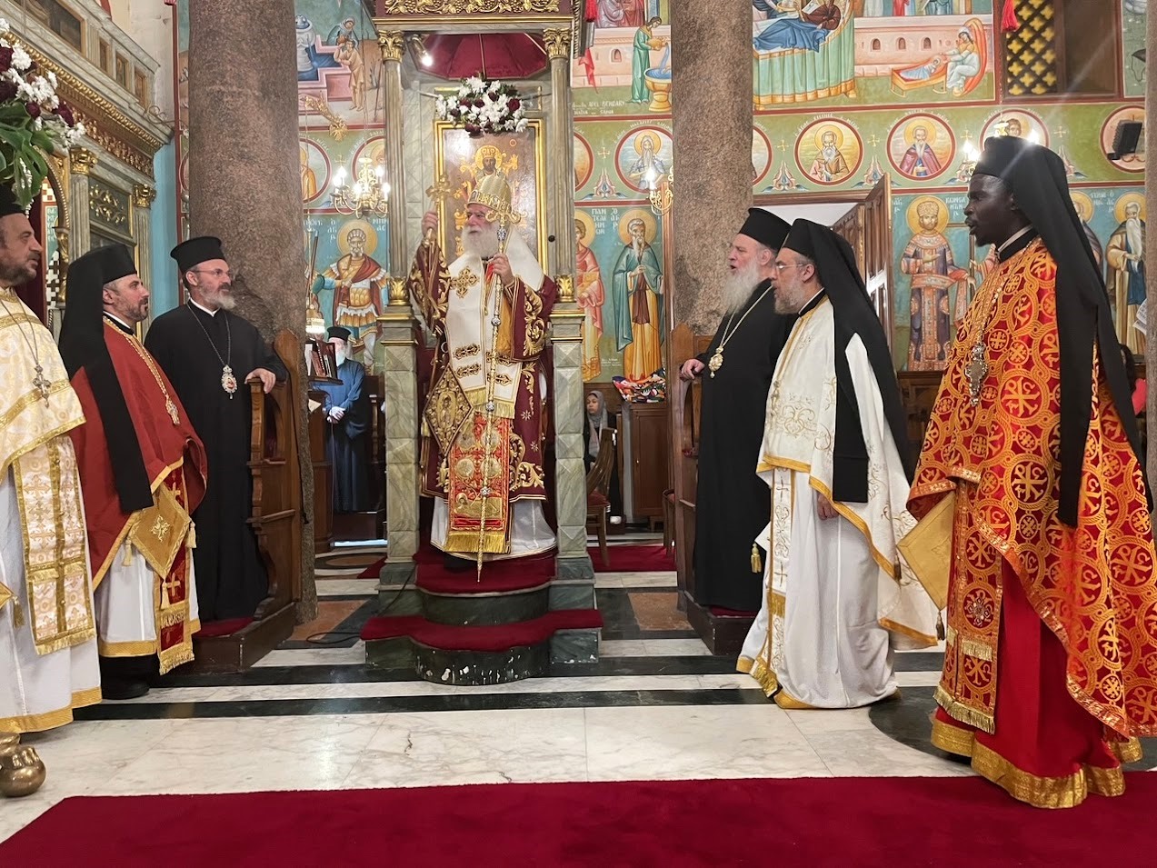 Η μνήμη του Οσίου Σάββα του Ηγιασμένου στην Πόλη της Αλεξανδρείας