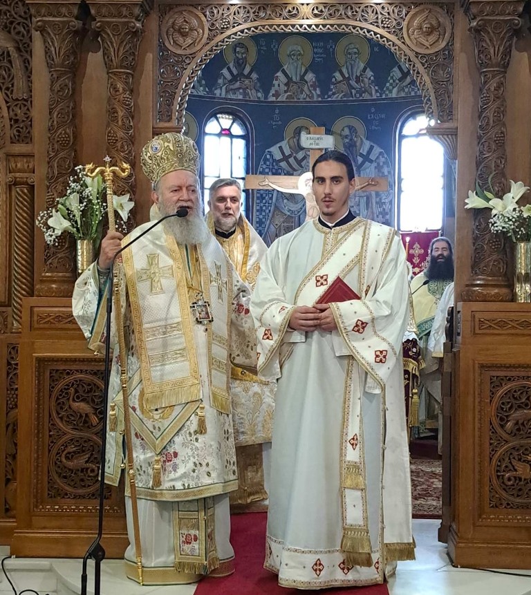 Χειροτονία διακόνου στην Ιερά Μητρόπολη Χαλκίδος 