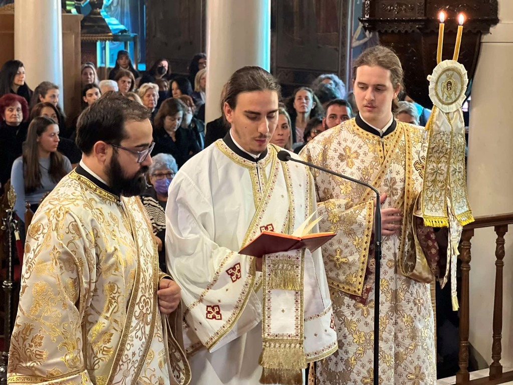 Χειροτονία διακόνου στην Ιερά Μητρόπολη Χαλκίδος 