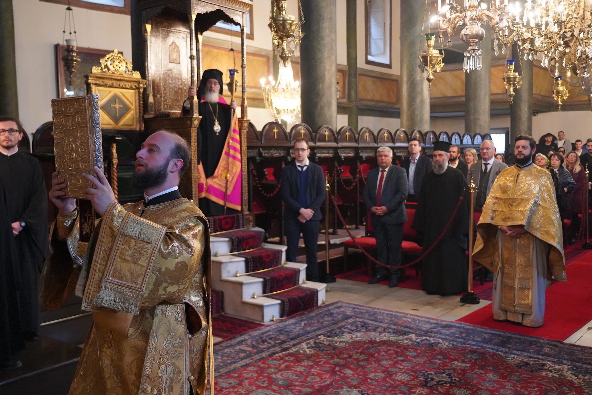 Χοροστασία του Μητροπολίτη Νικοπόλεως και Πρεβέζης στον Πάνσεπτο Πατριαρχικό Ναό