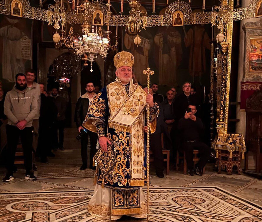 Παρουσία του Αρχιεπισκόπου Αμερικής κ.κ. Ελπιδοφόρου τα Θεοφάνεια στο Άγιον Όρος