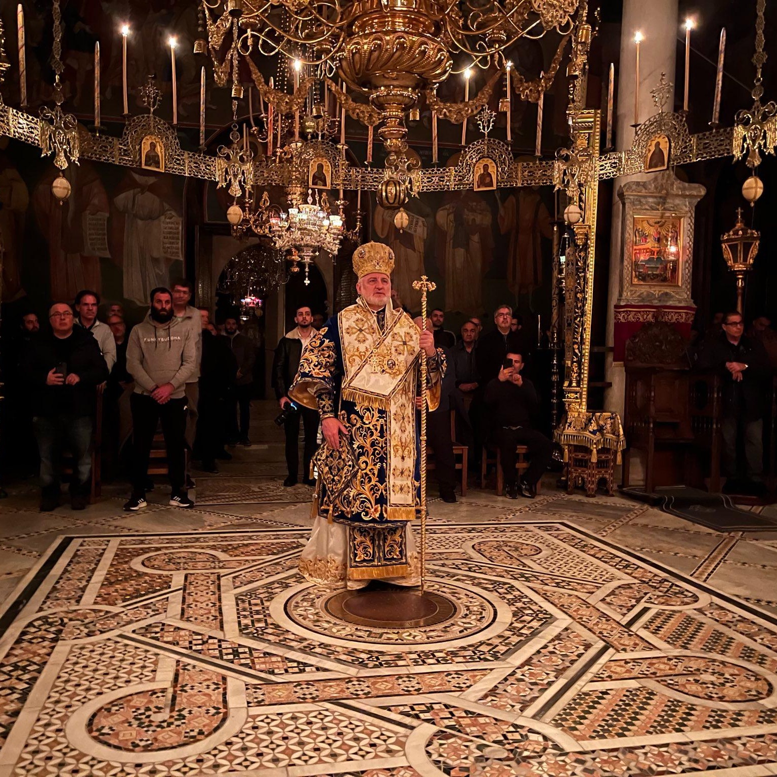 Παρουσία του Αρχιεπισκόπου Αμερικής κ.κ. Ελπιδοφόρου τα Θεοφάνεια στο Άγιον Όρος 