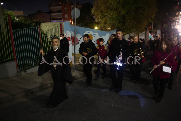 Λιτάνευση της Εικόνας του Αγίου Βασιλείου στο Μπραχάμι (Φωτορεπορτάζ)