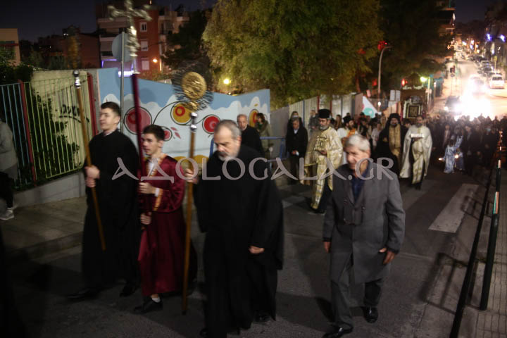 Λιτάνευση της Εικόνας του Αγίου Βασιλείου στο Μπραχάμι (Φωτορεπορτάζ)