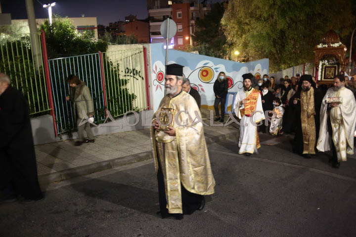 Λιτάνευση της Εικόνας του Αγίου Βασιλείου στο Μπραχάμι (Φωτορεπορτάζ)