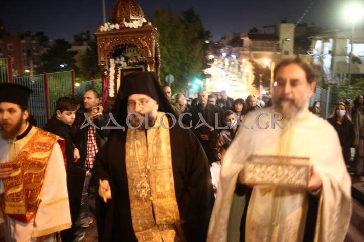 Λιτάνευση της Εικόνας του Αγίου Βασιλείου στο Μπραχάμι (Φωτορεπορτάζ)