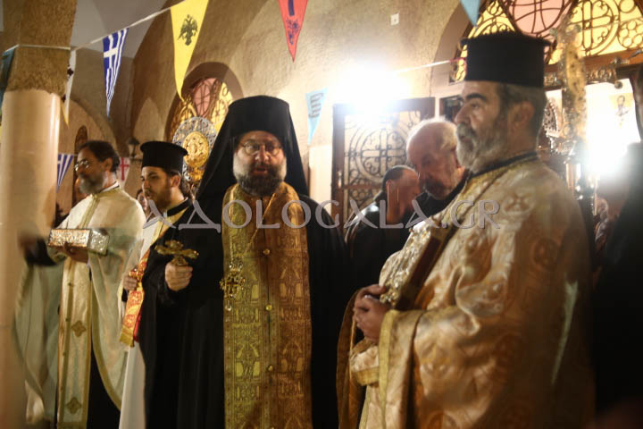 Λιτάνευση της Εικόνας του Αγίου Βασιλείου στο Μπραχάμι (Φωτορεπορτάζ)