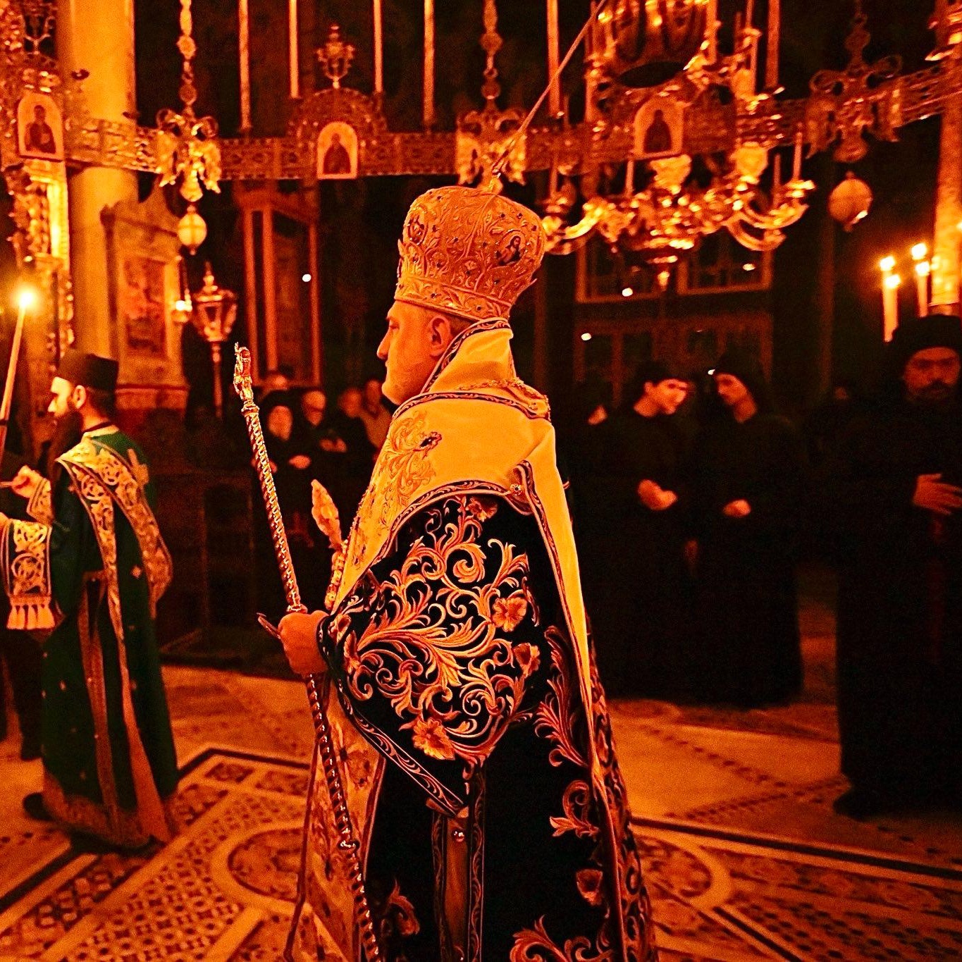 Παρουσία του Αρχιεπισκόπου Αμερικής κ.κ. Ελπιδοφόρου τα Θεοφάνεια στο Άγιον Όρος 