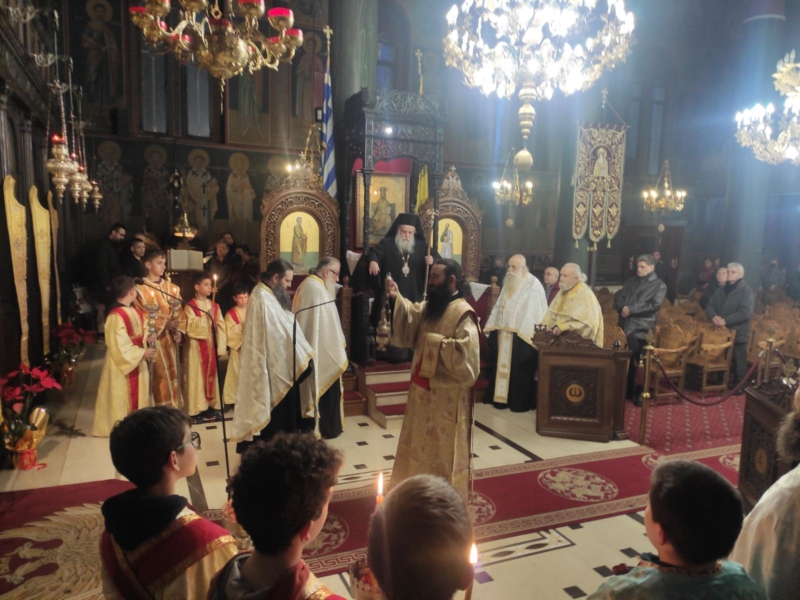 Εορτή της Εικόνας της Παναγίας της Παραμυθίας στον Μητροπολιτικό Ναό της Ευαγγελιστρίας Γρεβενών