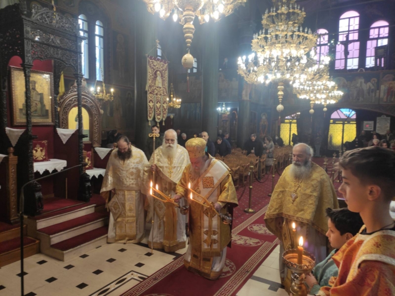 Εορτή της Εικόνας της Παναγίας της Παραμυθίας στον Μητροπολιτικό Ναό της Ευαγγελιστρίας Γρεβενών