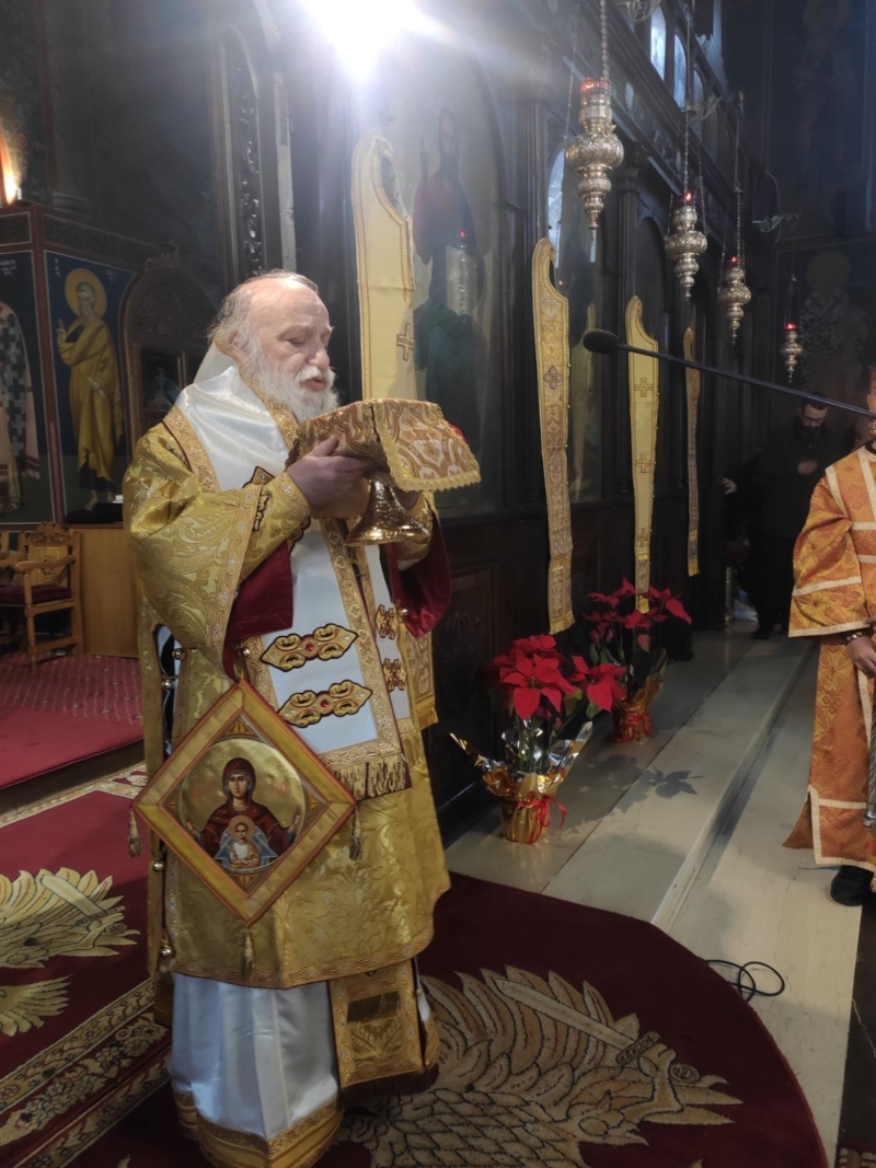 Εορτή της Εικόνας της Παναγίας της Παραμυθίας στον Μητροπολιτικό Ναό της Ευαγγελιστρίας Γρεβενών