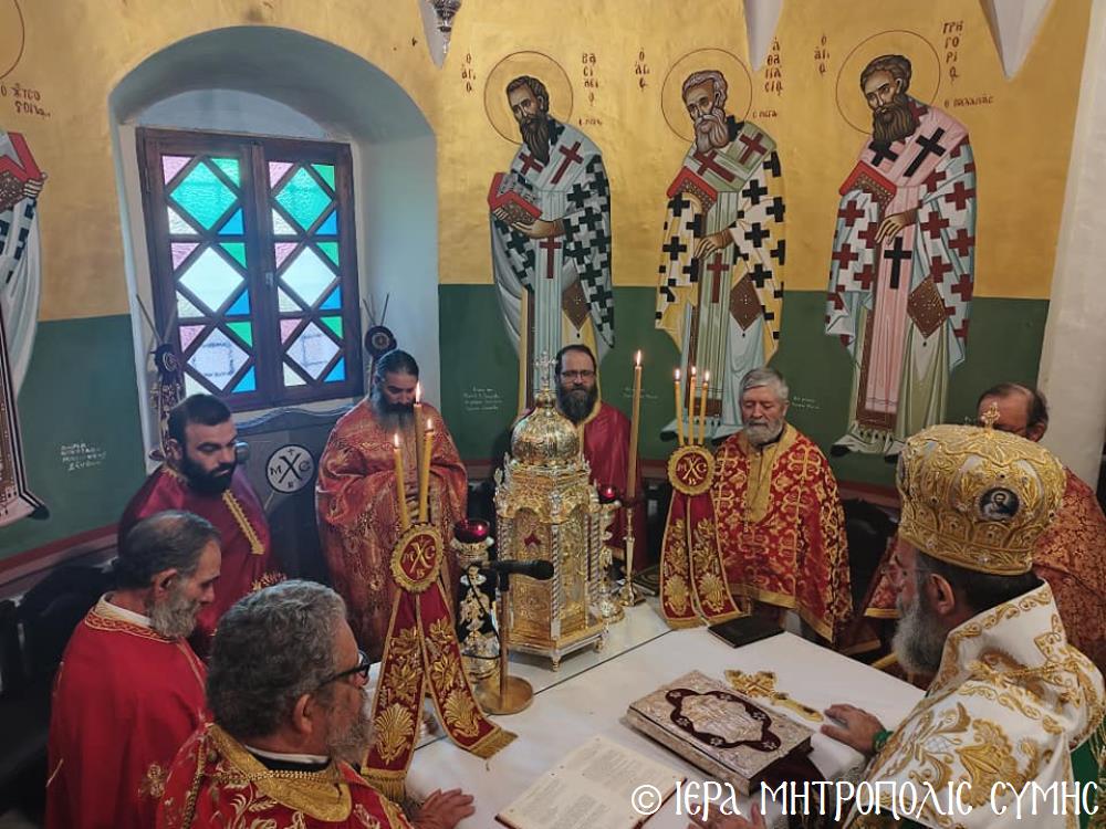 Η εορτή του Αγίου Αθανασίου στη Σύμη
