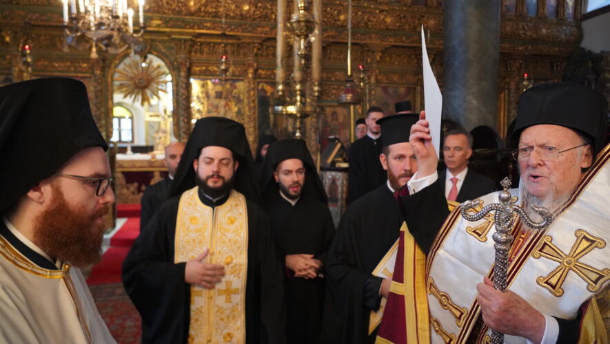 Η πρώτη του έτους στο Οικουμενικό Πατριαρχείο
