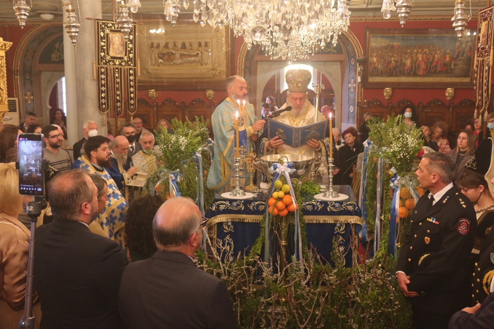 Θεοφάνεια στην Μητρόπολη Σύρου 
