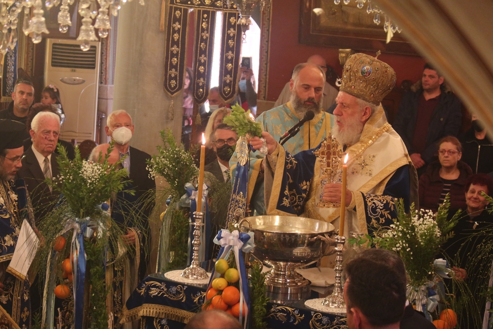 Θεοφάνεια στην Μητρόπολη Σύρου 