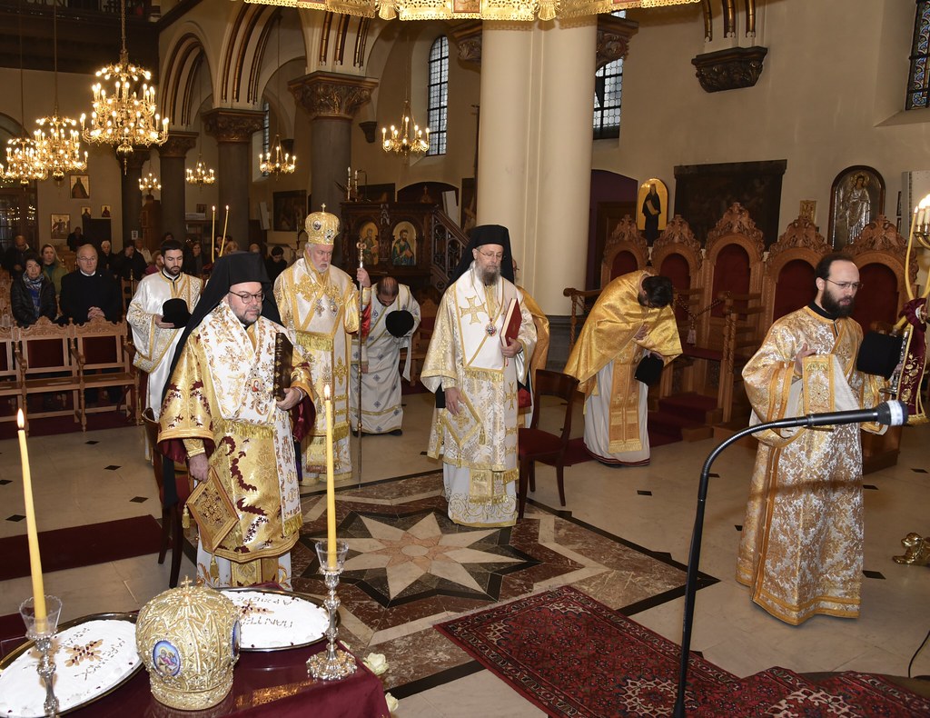 Ιερά Μητρόπολη Βελγίου: Μνημόσυνο Μητροπολίτη Παντελεήμονος και Επισκόπου Ευμενείας κυρού Μαξίμου