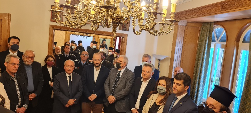 Κοπή Αγιοβασιλόπιττας στα Γραφεία της Μητροπόλεως Κηφισίας