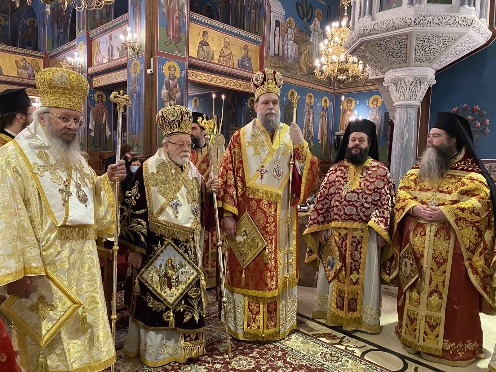 Με τη δέουσα λαμπρότητα τα ονομαστήρια του Μητροπολίτη Ανέων κ. Μακαρίου